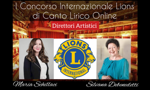 I CONCORSO INTERNAZIONALE LIONS DI CANTO LIRICO ONLINE
